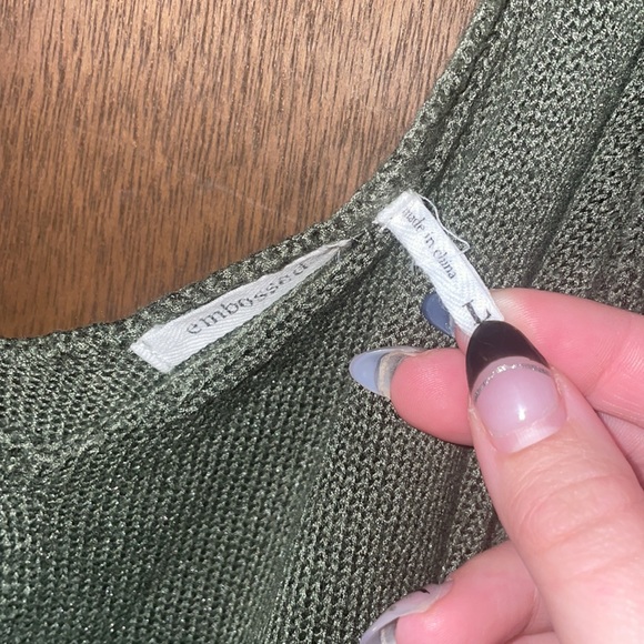 embossed Tank Top - Picture 3 of 3